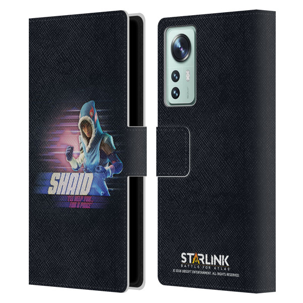 Starlink Battle for Atlas Character Art Shaid Leather Book Wallet Case Cover For Xiaomi 12