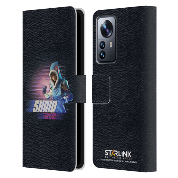 Starlink Battle for Atlas Character Art Shaid Leather Book Wallet Case Cover For Xiaomi 12 Pro