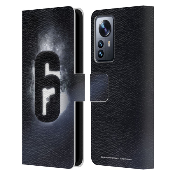 Tom Clancy's Rainbow Six Siege Logos Glow Leather Book Wallet Case Cover For Xiaomi 12 Pro