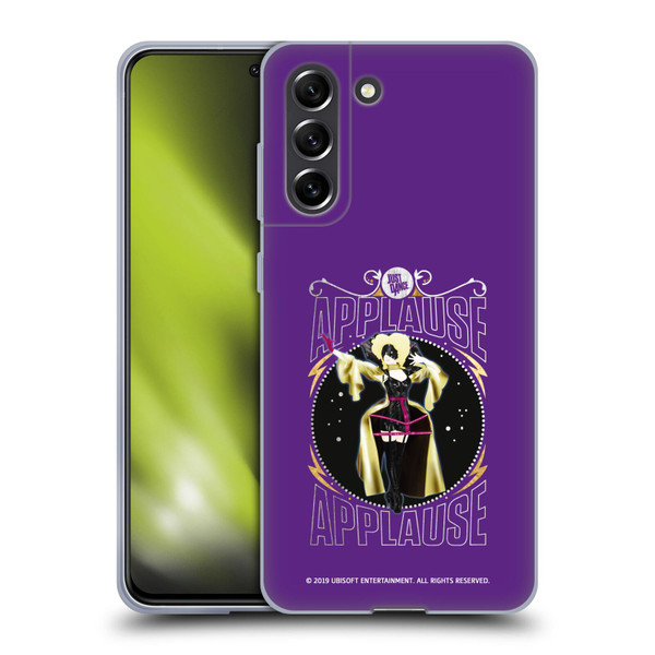 Just Dance Artwork Compositions Applause Soft Gel Case for Samsung Galaxy S21 FE 5G