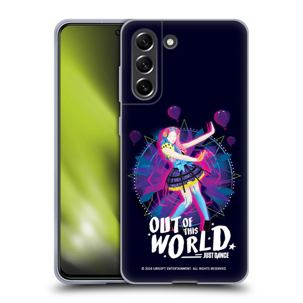 Just Dance Artwork Compositions Out Of This World Soft Gel Case for Samsung Galaxy S21 FE 5G