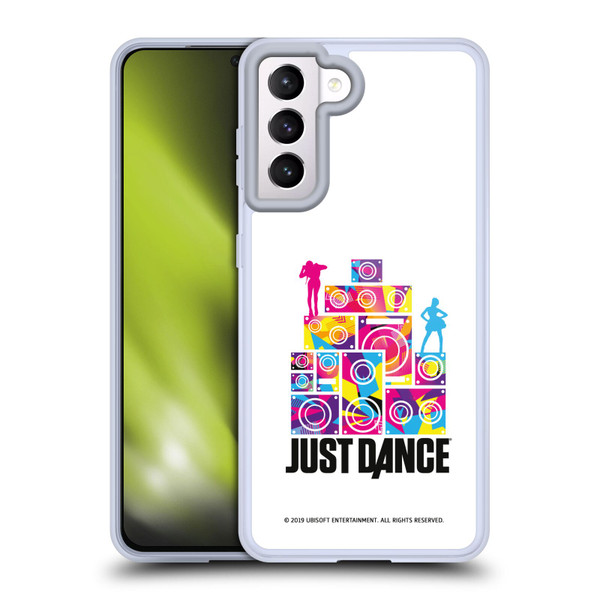 Just Dance Artwork Compositions Silhouette 5 Soft Gel Case for Samsung Galaxy S21 5G