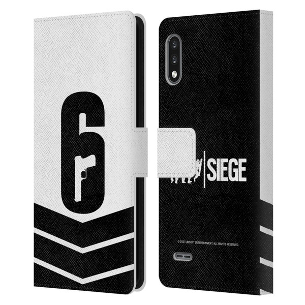 Tom Clancy's Rainbow Six Siege Logo Art Esport Jersey Leather Book Wallet Case Cover For LG K22