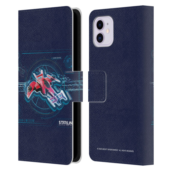 Starlink Battle for Atlas Starships Pulse Leather Book Wallet Case Cover For Apple iPhone 11