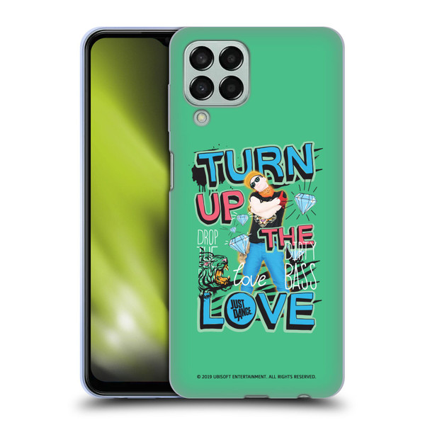 Just Dance Artwork Compositions Drop The Beat Soft Gel Case for Samsung Galaxy M33 (2022)