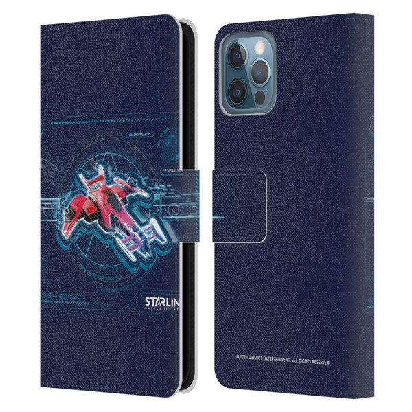 Starlink Battle for Atlas Starships Pulse Leather Book Wallet Case Cover For Apple iPhone 12 / iPhone 12 Pro