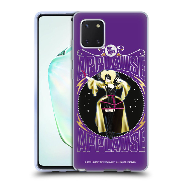 Just Dance Artwork Compositions Applause Soft Gel Case for Samsung Galaxy Note10 Lite