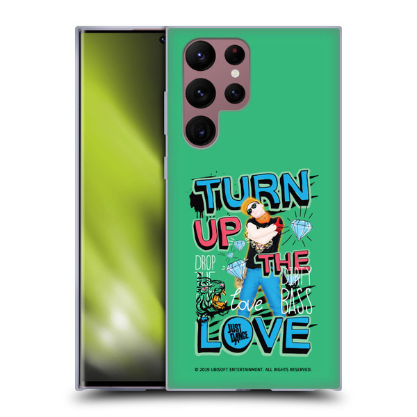 Just Dance Artwork Compositions Drop The Beat Soft Gel Case for Samsung Galaxy S22 Ultra 5G