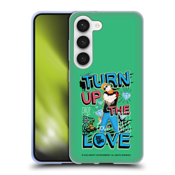 Just Dance Artwork Compositions Drop The Beat Soft Gel Case for Samsung Galaxy S23 5G