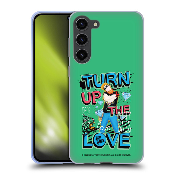 Just Dance Artwork Compositions Drop The Beat Soft Gel Case for Samsung Galaxy S23+ 5G