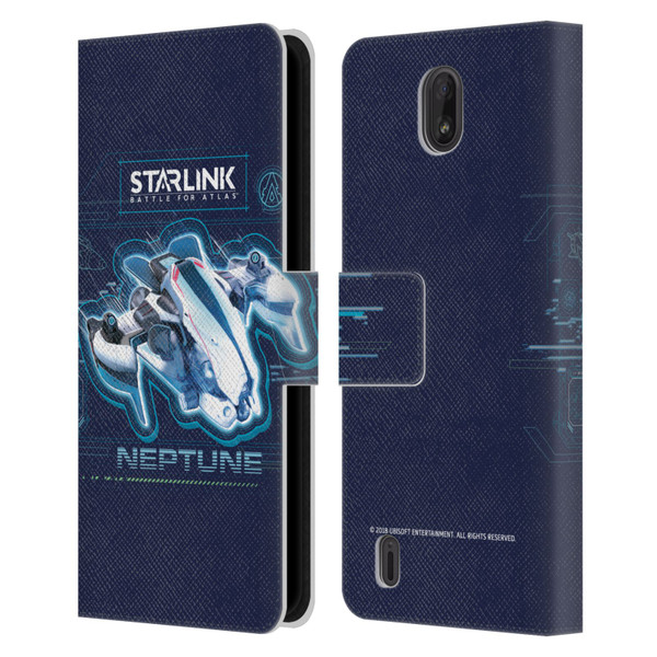 Starlink Battle for Atlas Starships Neptune Leather Book Wallet Case Cover For Nokia C01 Plus/C1 2nd Edition