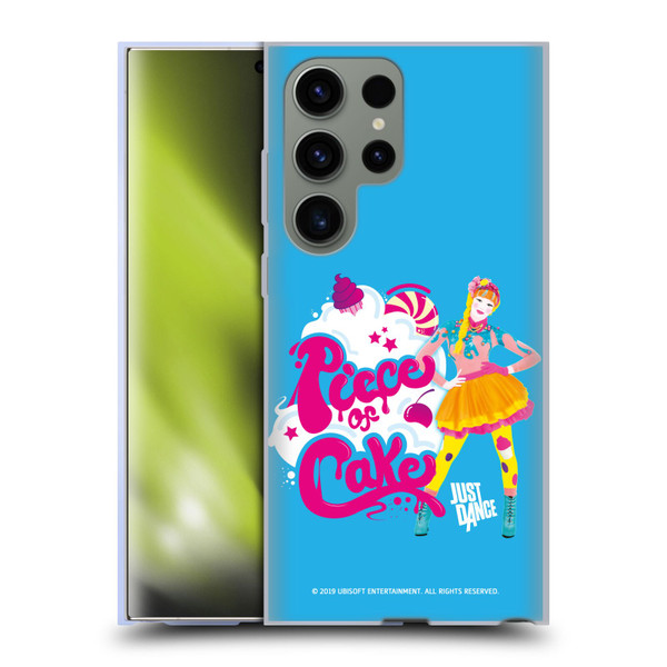 Just Dance Artwork Compositions Piece Of Cake Soft Gel Case for Samsung Galaxy S23 Ultra 5G