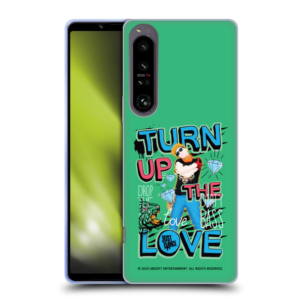 Just Dance Artwork Compositions Drop The Beat Soft Gel Case for Sony Xperia 1 IV