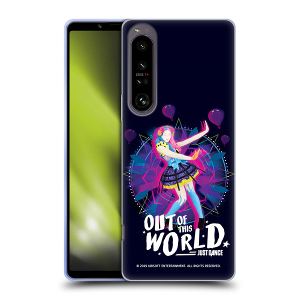 Just Dance Artwork Compositions Out Of This World Soft Gel Case for Sony Xperia 1 IV
