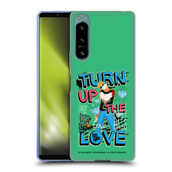 Just Dance Artwork Compositions Drop The Beat Soft Gel Case for Sony Xperia 5 IV