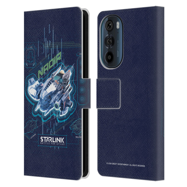 Starlink Battle for Atlas Starships Nadir Leather Book Wallet Case Cover For Motorola Edge 30