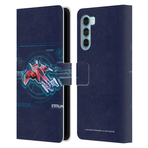 Starlink Battle for Atlas Starships Pulse Leather Book Wallet Case Cover For Motorola Edge S30 / Moto G200 5G