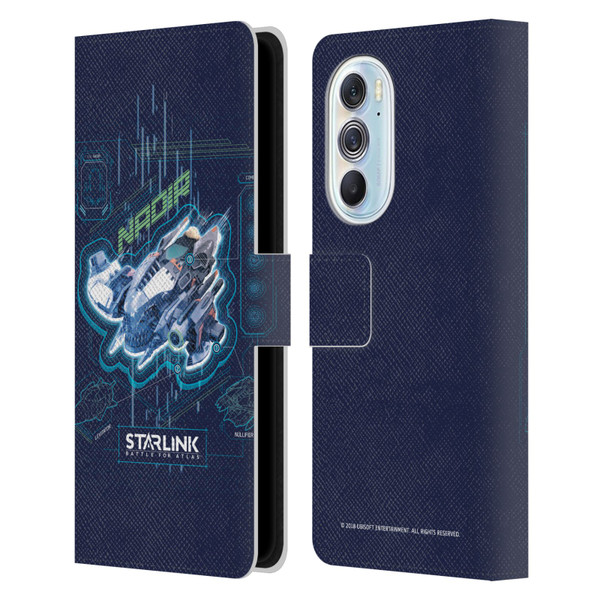 Starlink Battle for Atlas Starships Nadir Leather Book Wallet Case Cover For Motorola Edge X30