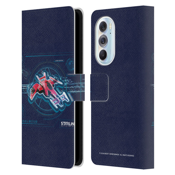 Starlink Battle for Atlas Starships Pulse Leather Book Wallet Case Cover For Motorola Edge X30