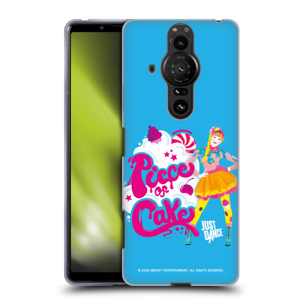Just Dance Artwork Compositions Piece Of Cake Soft Gel Case for Sony Xperia Pro-I