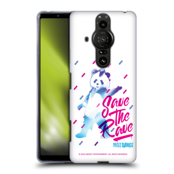 Just Dance Artwork Compositions Save The Rave Soft Gel Case for Sony Xperia Pro-I