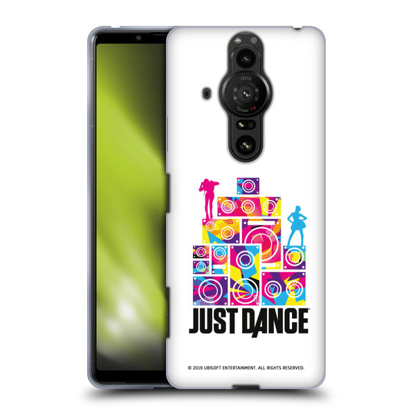 Just Dance Artwork Compositions Silhouette 5 Soft Gel Case for Sony Xperia Pro-I