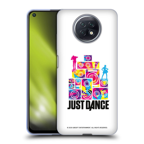 Just Dance Artwork Compositions Silhouette 5 Soft Gel Case for Xiaomi Redmi Note 9T 5G