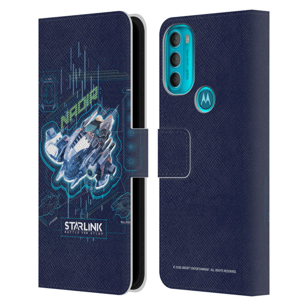 Starlink Battle for Atlas Starships Nadir Leather Book Wallet Case Cover For Motorola Moto G71 5G