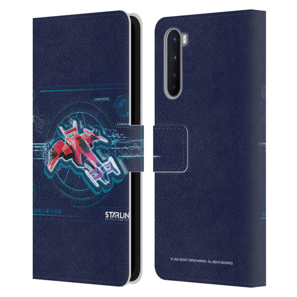 Starlink Battle for Atlas Starships Pulse Leather Book Wallet Case Cover For OnePlus Nord 5G