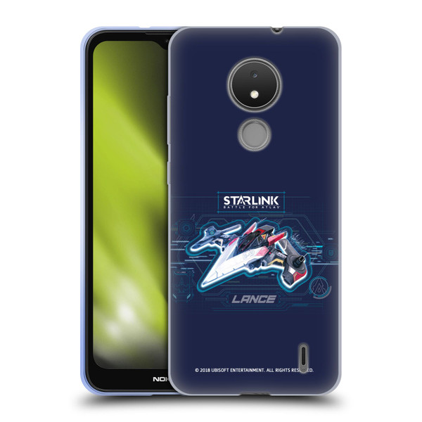 Starlink Battle for Atlas Starships Lance Soft Gel Case for Nokia C21