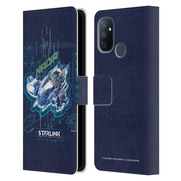 Starlink Battle for Atlas Starships Nadir Leather Book Wallet Case Cover For OnePlus Nord N100