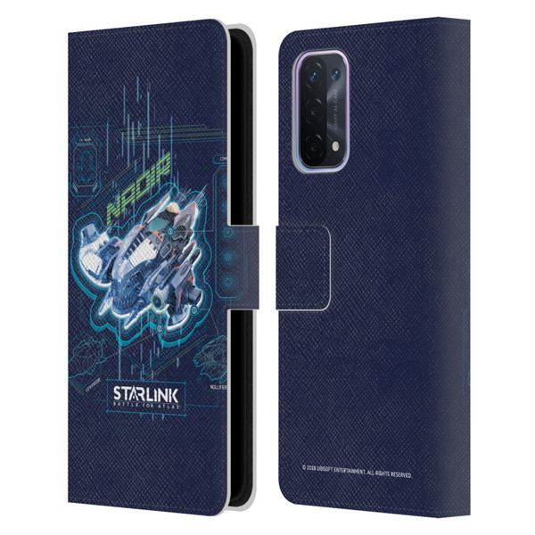 Starlink Battle for Atlas Starships Nadir Leather Book Wallet Case Cover For OPPO A54 5G