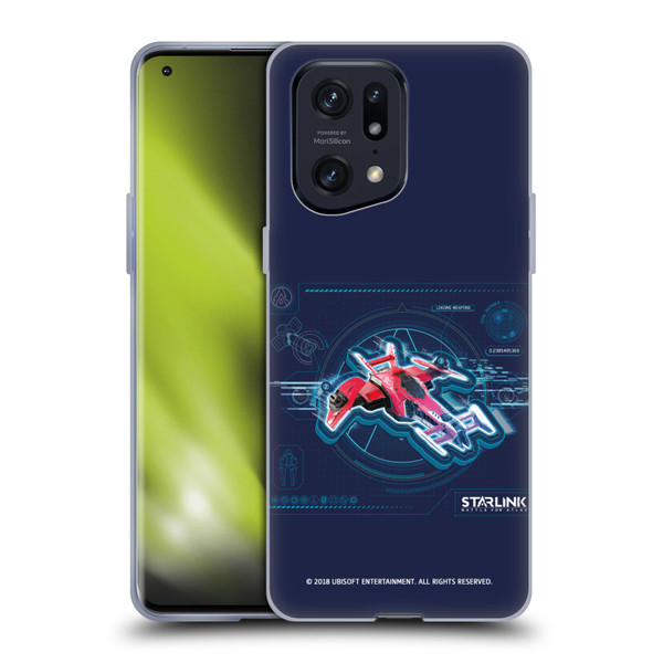 Starlink Battle for Atlas Starships Pulse Soft Gel Case for OPPO Find X5 Pro