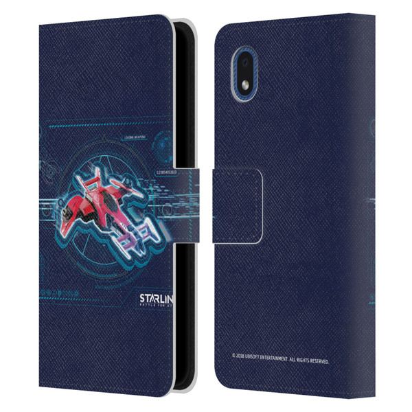 Starlink Battle for Atlas Starships Pulse Leather Book Wallet Case Cover For Samsung Galaxy A01 Core (2020)
