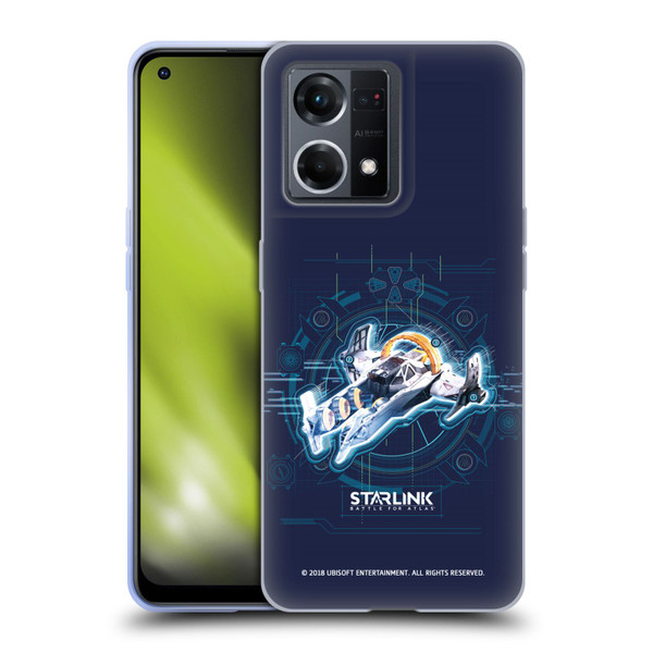 Starlink Battle for Atlas Starships Zenith Soft Gel Case for OPPO Reno8 4G