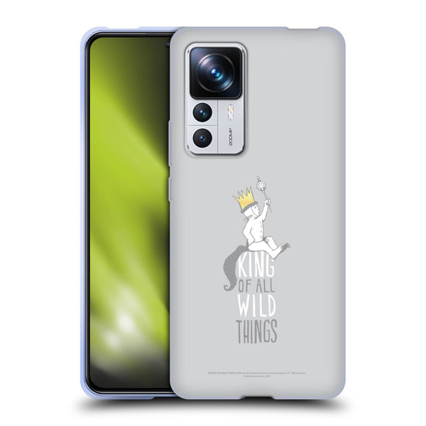 Where the Wild Things Are Literary Graphics King Soft Gel Case for Xiaomi 12T Pro