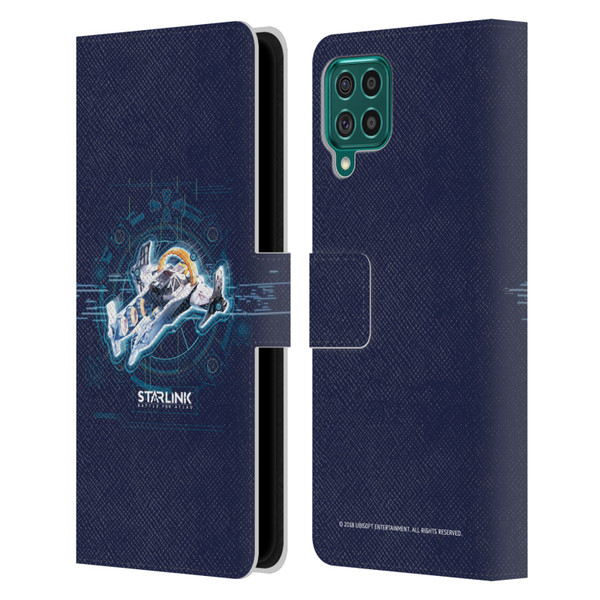 Starlink Battle for Atlas Starships Zenith Leather Book Wallet Case Cover For Samsung Galaxy F62 (2021)