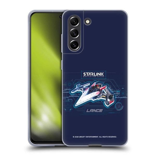 Starlink Battle for Atlas Starships Lance Soft Gel Case for Samsung Galaxy S21 FE 5G