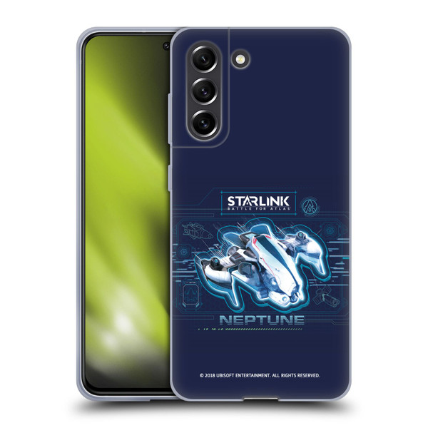 Starlink Battle for Atlas Starships Neptune Soft Gel Case for Samsung Galaxy S21 FE 5G