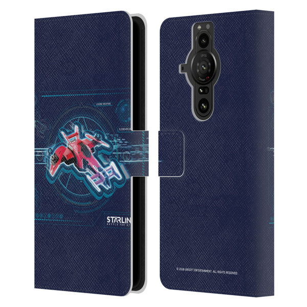 Starlink Battle for Atlas Starships Pulse Leather Book Wallet Case Cover For Sony Xperia Pro-I