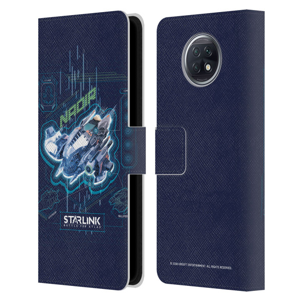 Starlink Battle for Atlas Starships Nadir Leather Book Wallet Case Cover For Xiaomi Redmi Note 9T 5G