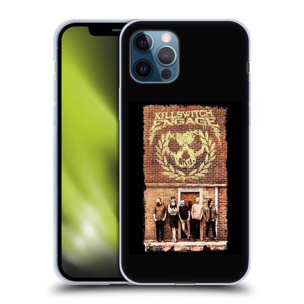 Killswitch Engage Band Art Brick Wall Soft Gel Case for Apple iPhone 12 / iPhone 12 Pro