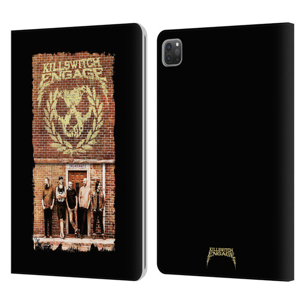 Killswitch Engage Band Art Brick Wall Leather Book Wallet Case Cover For Apple iPad Pro 11 2020 / 2021 / 2022