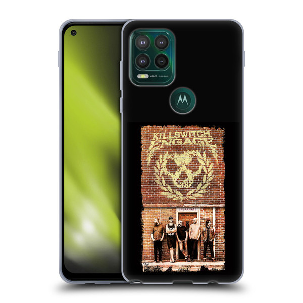 Killswitch Engage Band Art Brick Wall Soft Gel Case for Motorola Moto G Stylus 5G 2021