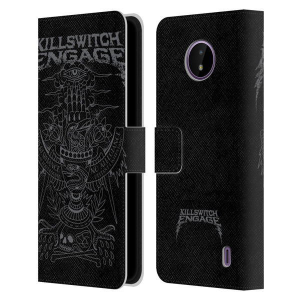 Killswitch Engage Band Art Resistance Leather Book Wallet Case Cover For Nokia C10 / C20