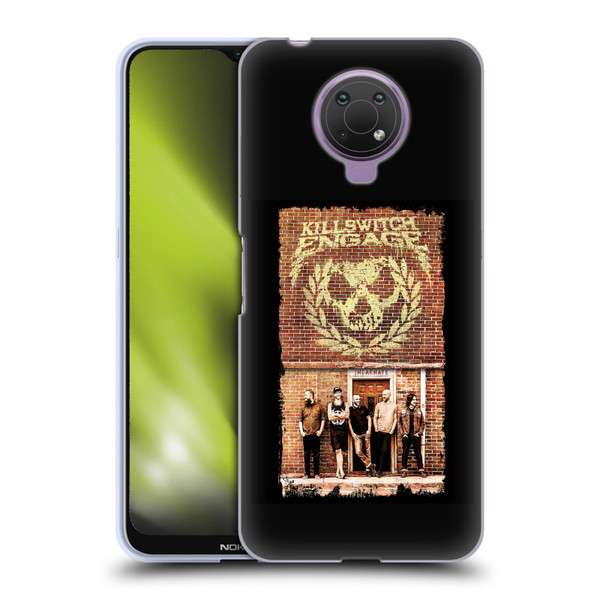 Killswitch Engage Band Art Brick Wall Soft Gel Case for Nokia G10