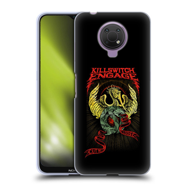 Killswitch Engage Band Art Cut Me Loose Soft Gel Case for Nokia G10