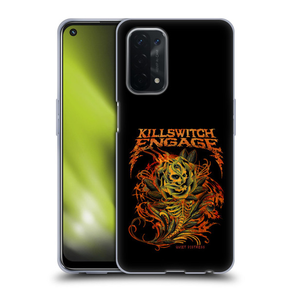 Killswitch Engage Band Art Quiet Distress Soft Gel Case for OPPO A54 5G