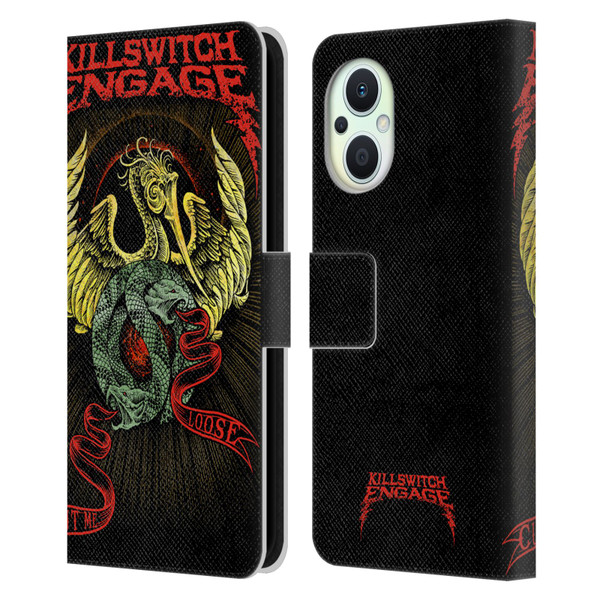 Killswitch Engage Band Art Cut Me Loose Leather Book Wallet Case Cover For OPPO Reno8 Lite