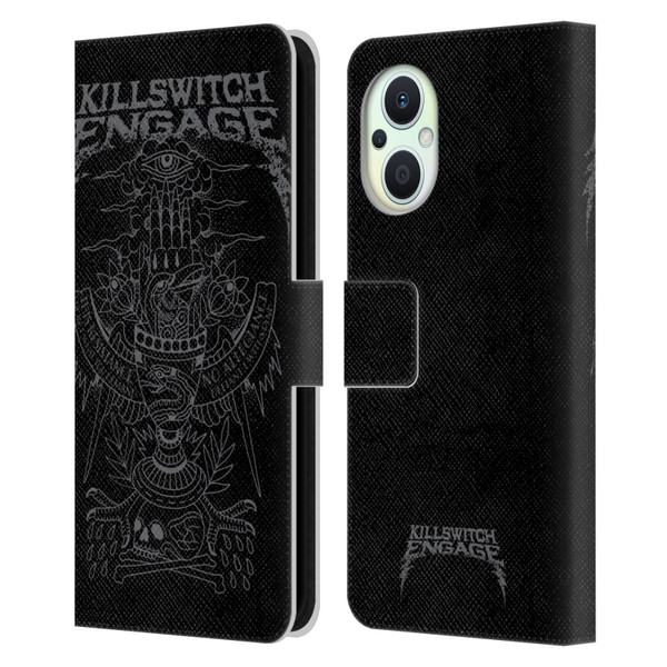 Killswitch Engage Band Art Resistance Leather Book Wallet Case Cover For OPPO Reno8 Lite